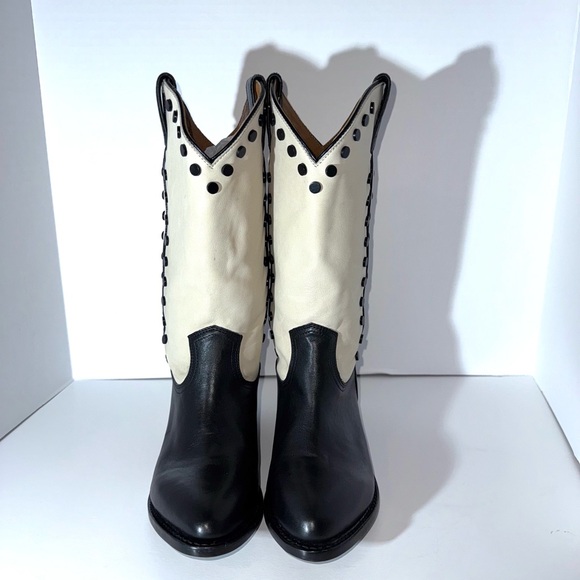 Frye Billy Stud Western Boots - Picture 3 of 6